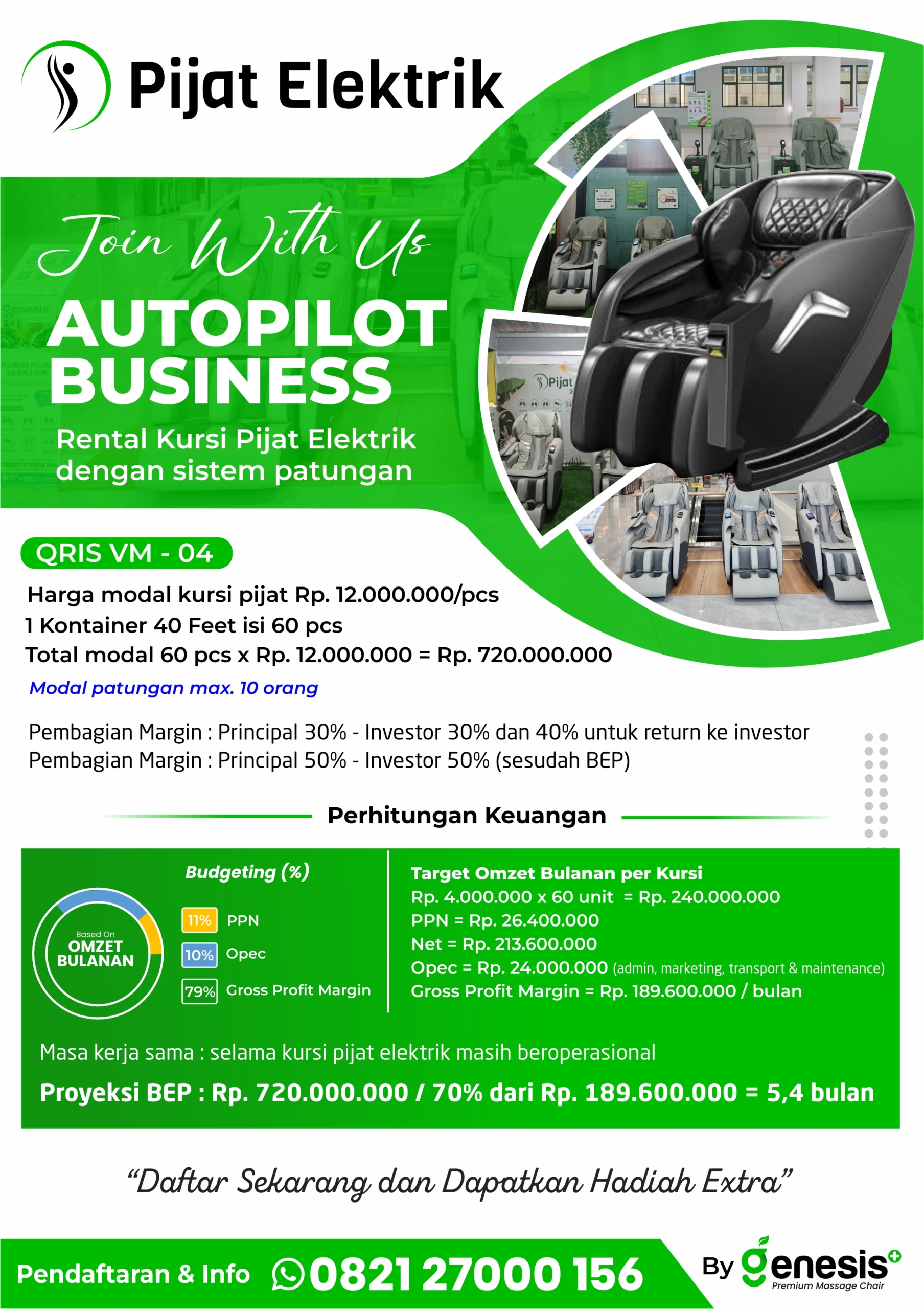 Autopilot Business Pijat Elektrik By Genesis